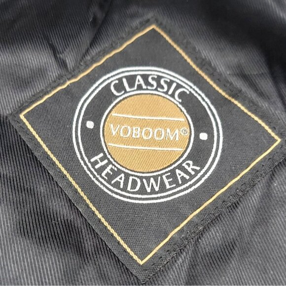 Voboom Mens Herringbone Wool Blend Flat Ivy Newsboy Cap Medium Classic - Picture 6 of 7